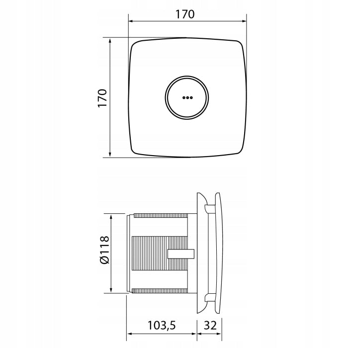Ventilator Cata X-Mart 12 T 