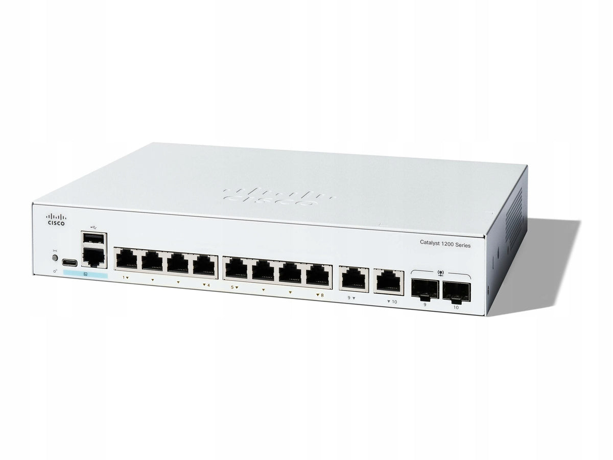 Catalyst 1200 8-Port GE L2 Managed Switch 20 Gbps Manufacturer Cisco