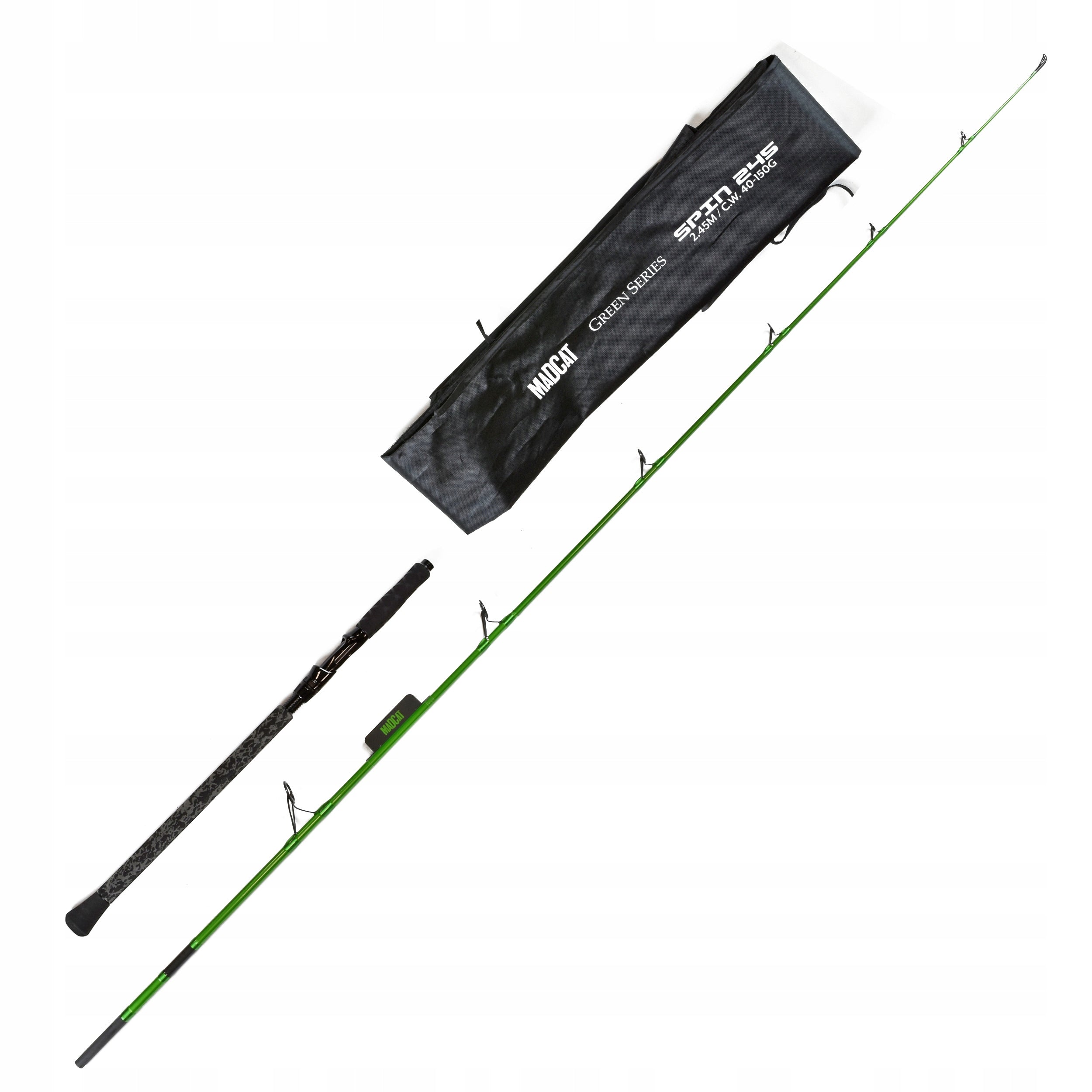 Catfish rod DAM MadCat Green Spin 2.45m 40-150g