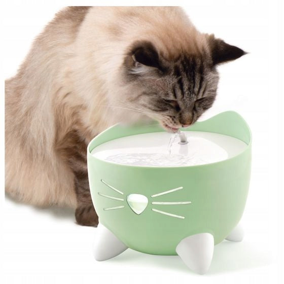 Catit Pixi Fountain drinker green for cat 2,5l