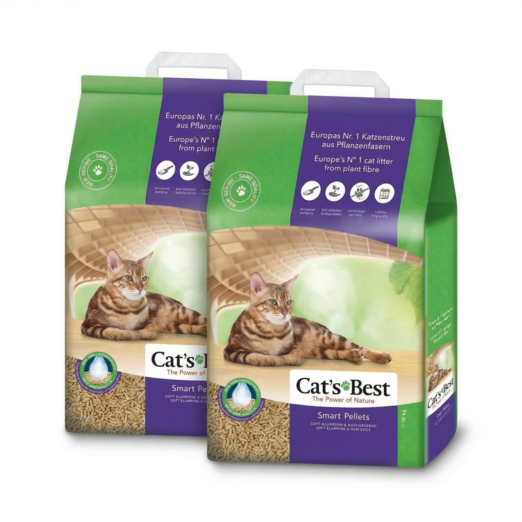 Cat’s Best Smart Pellets Set of 2x20L