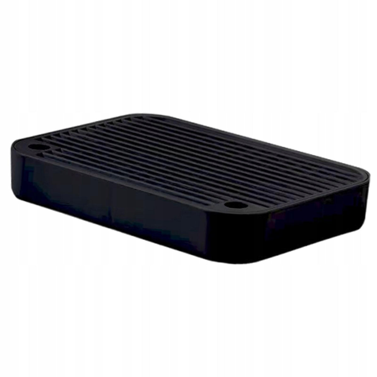 Cats Litter Box Footboard, Easy to Clean, Detachable, Portable Keep Black