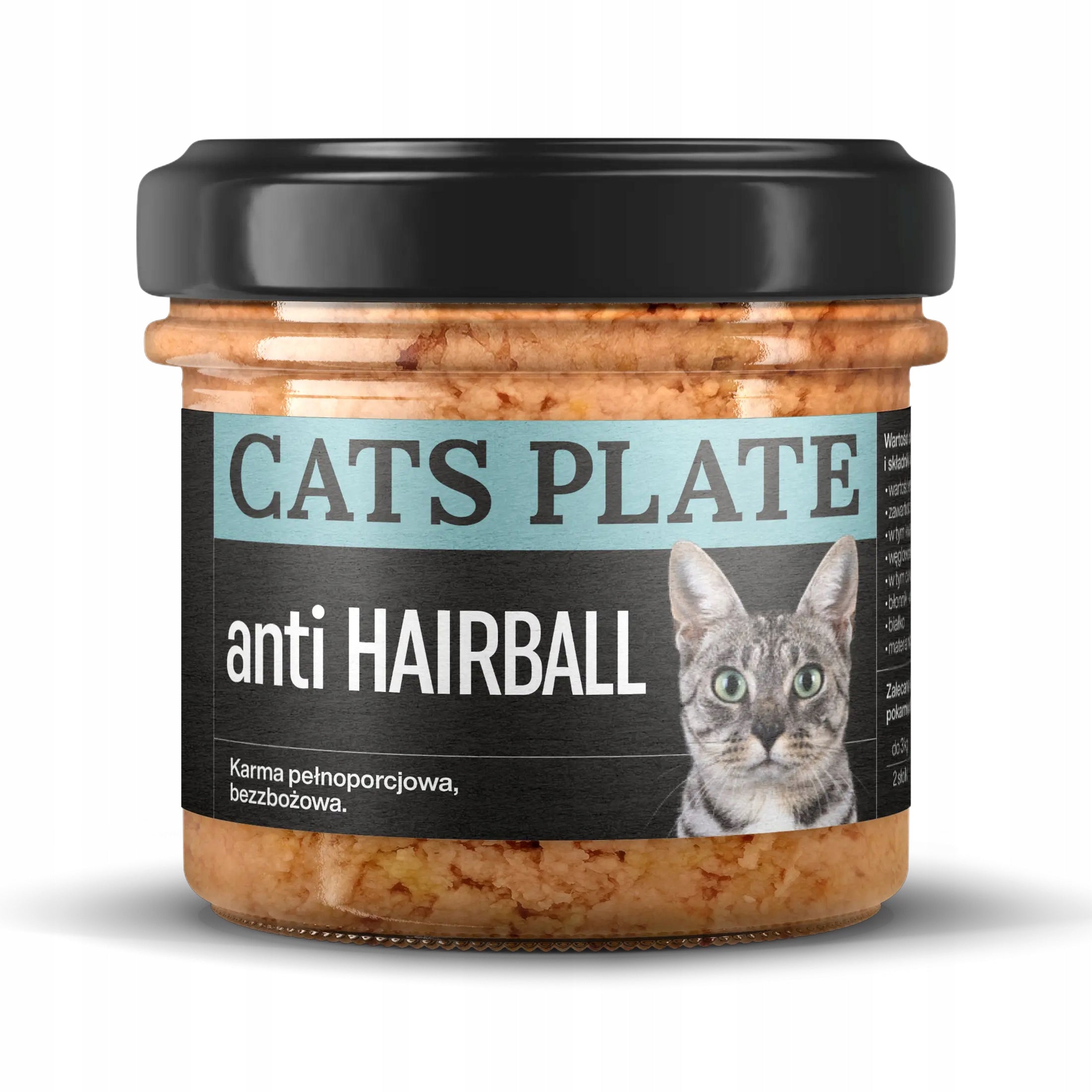 Cats Plate Anti hairball with duck 100g