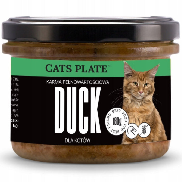 Cats Plate Duck for cat Duck 180g Brand Cats Plate
