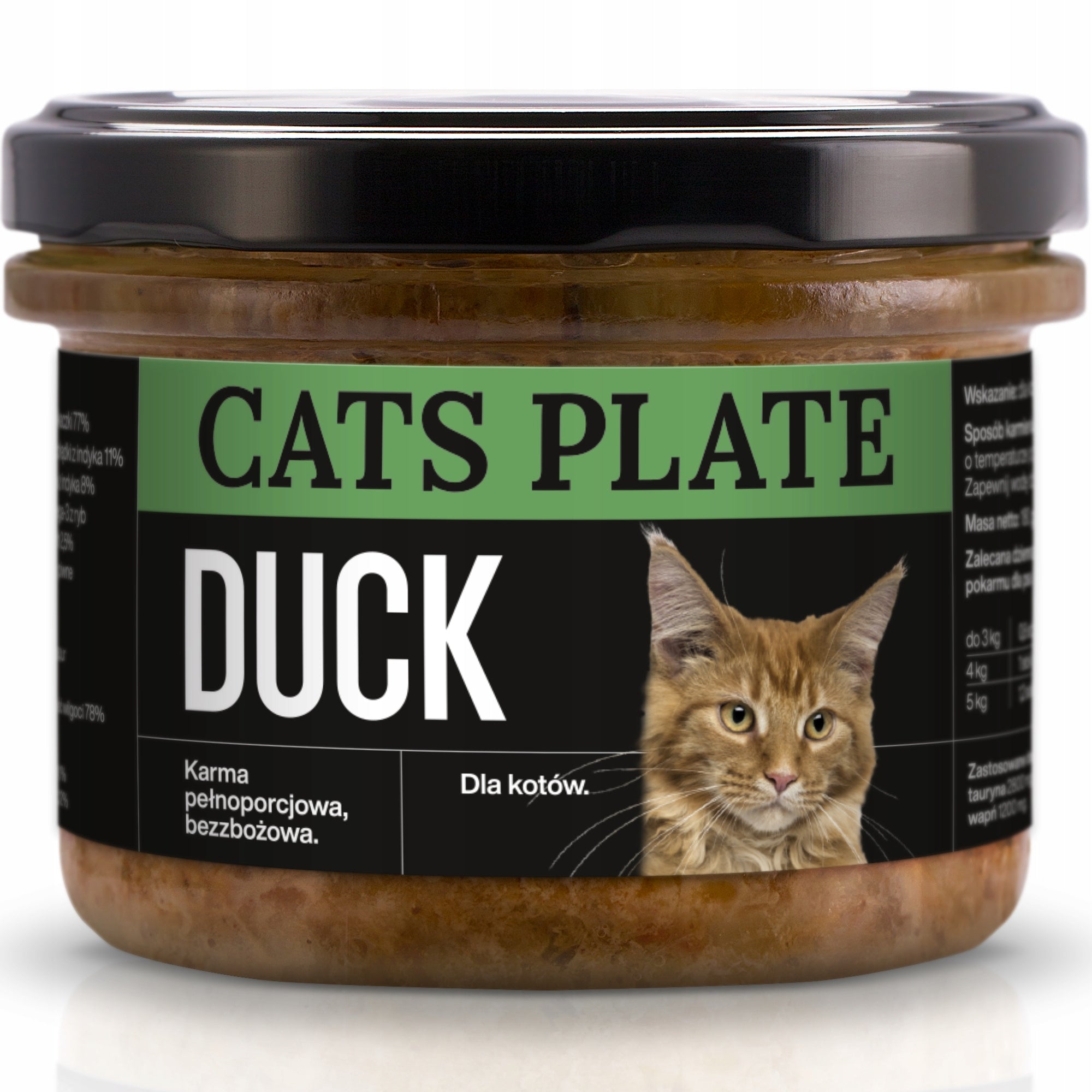 Cats Plate Duck for cat Duck 180g