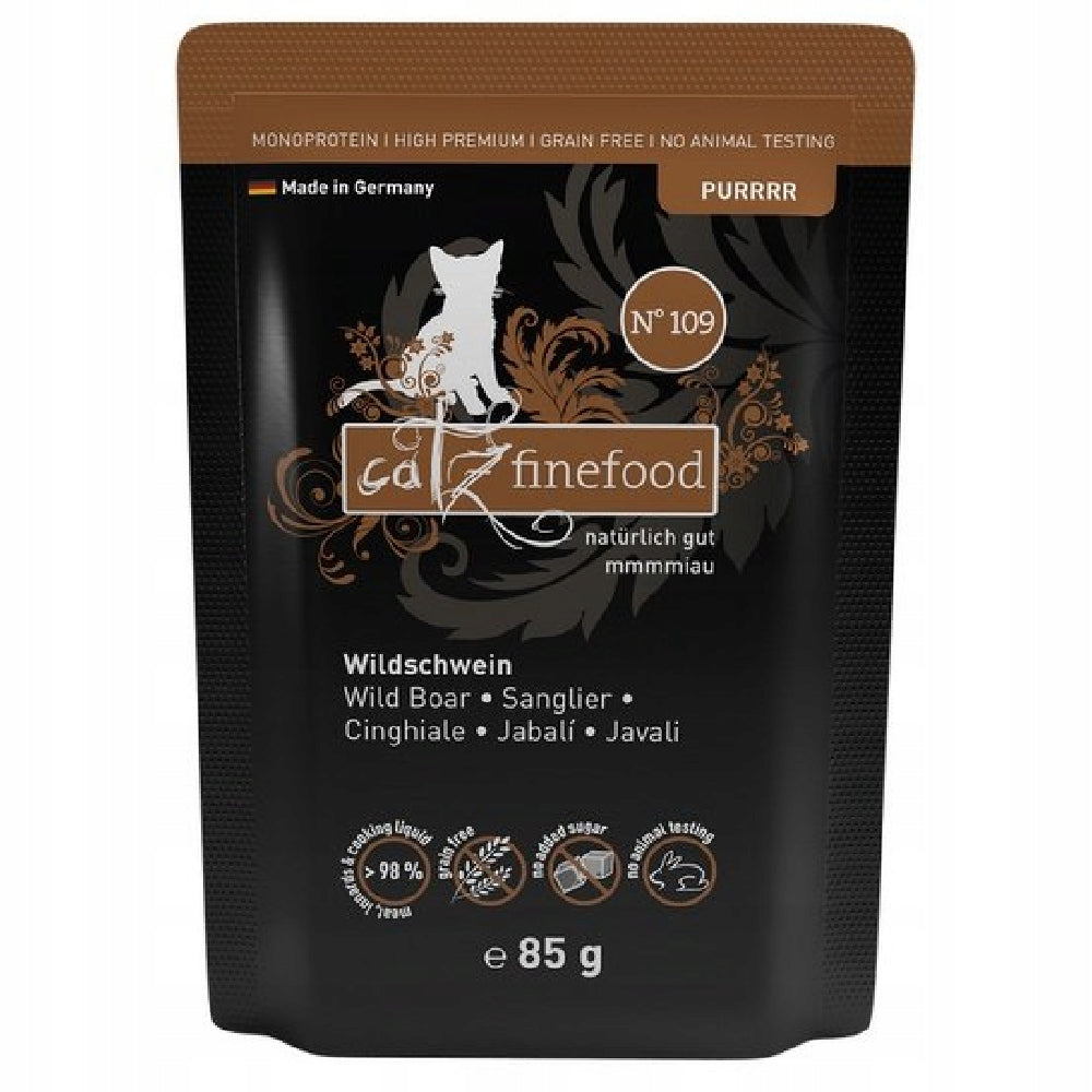 Catz Finefood Purrrr N.109 Boar sachet 85g Brand Catz Finefood