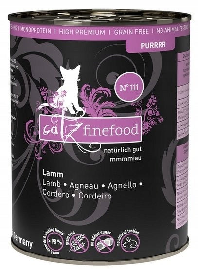 Catz Finefood Purrrr N.111 Wet cat food - Lamb 400g