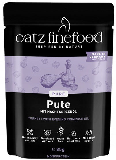 Catz Finefood Purrrr N.117 Wet cat food sachet - Turkey 85g