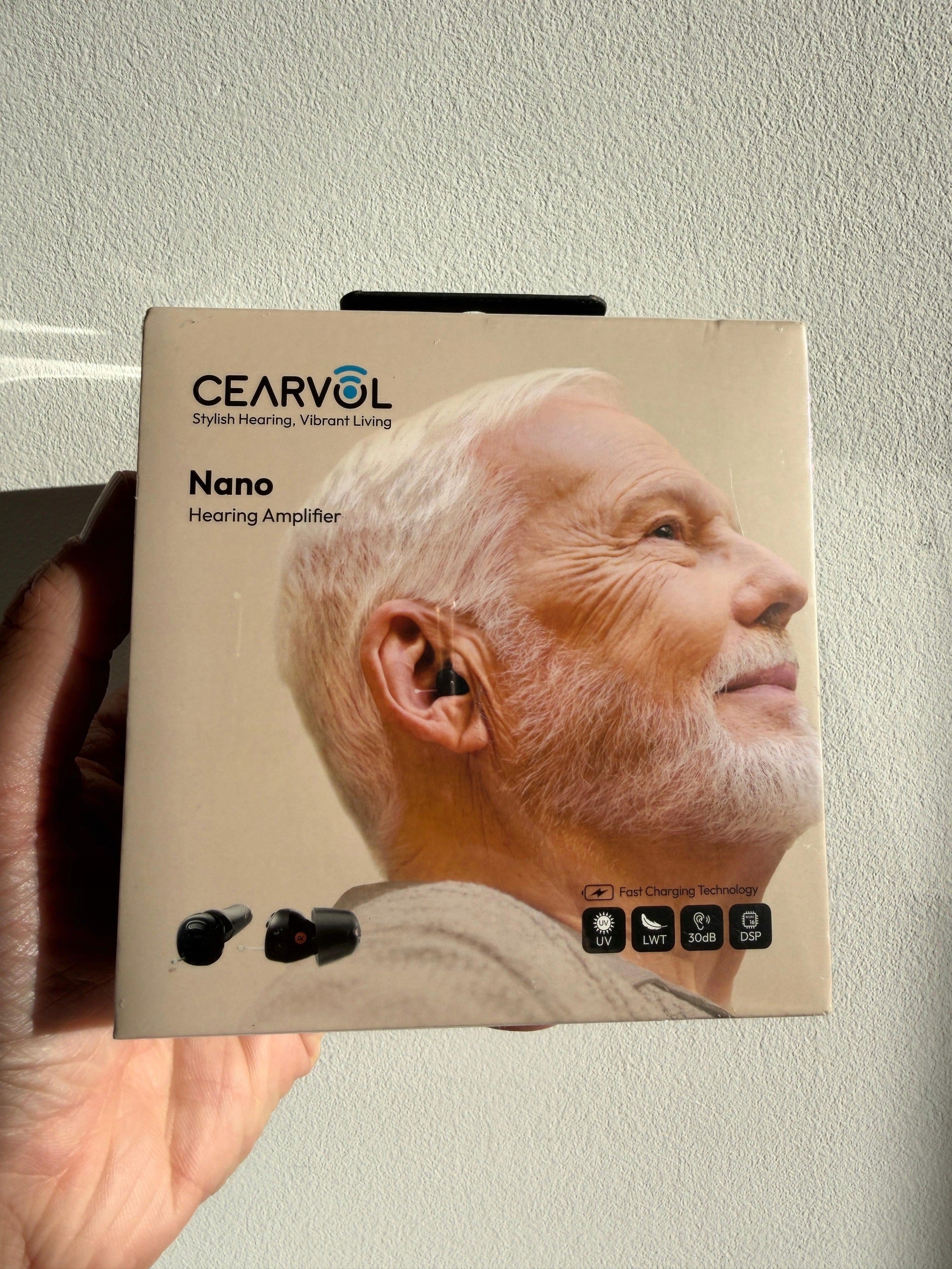 Cearvol Nano Rechargeable Bluetooth Hearing Amplifier Medical device no