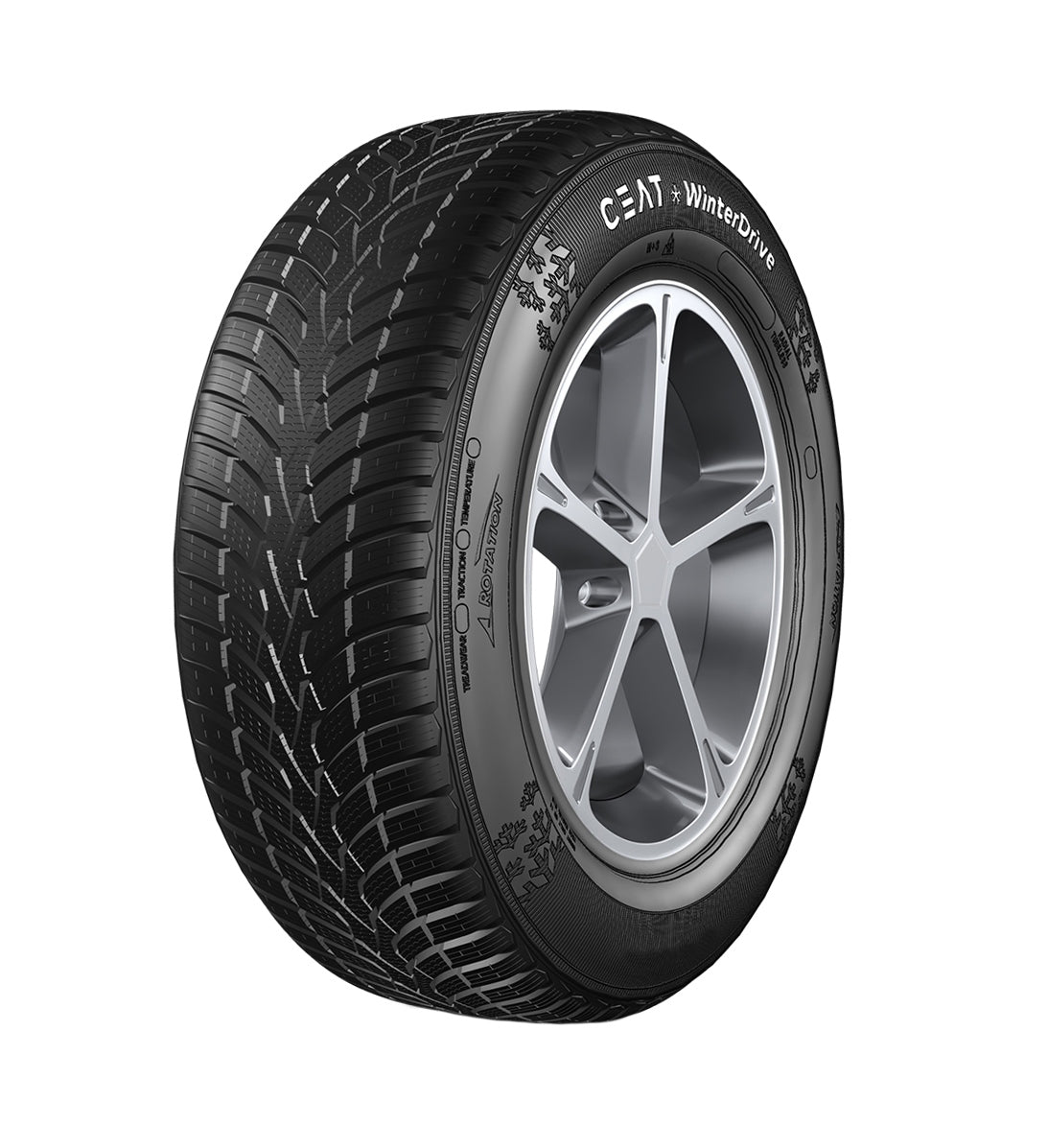 Ceat 145/80R13 WINTERDRIVE 75T WINTER PASSENGER TYRE Year of manufacture 2025