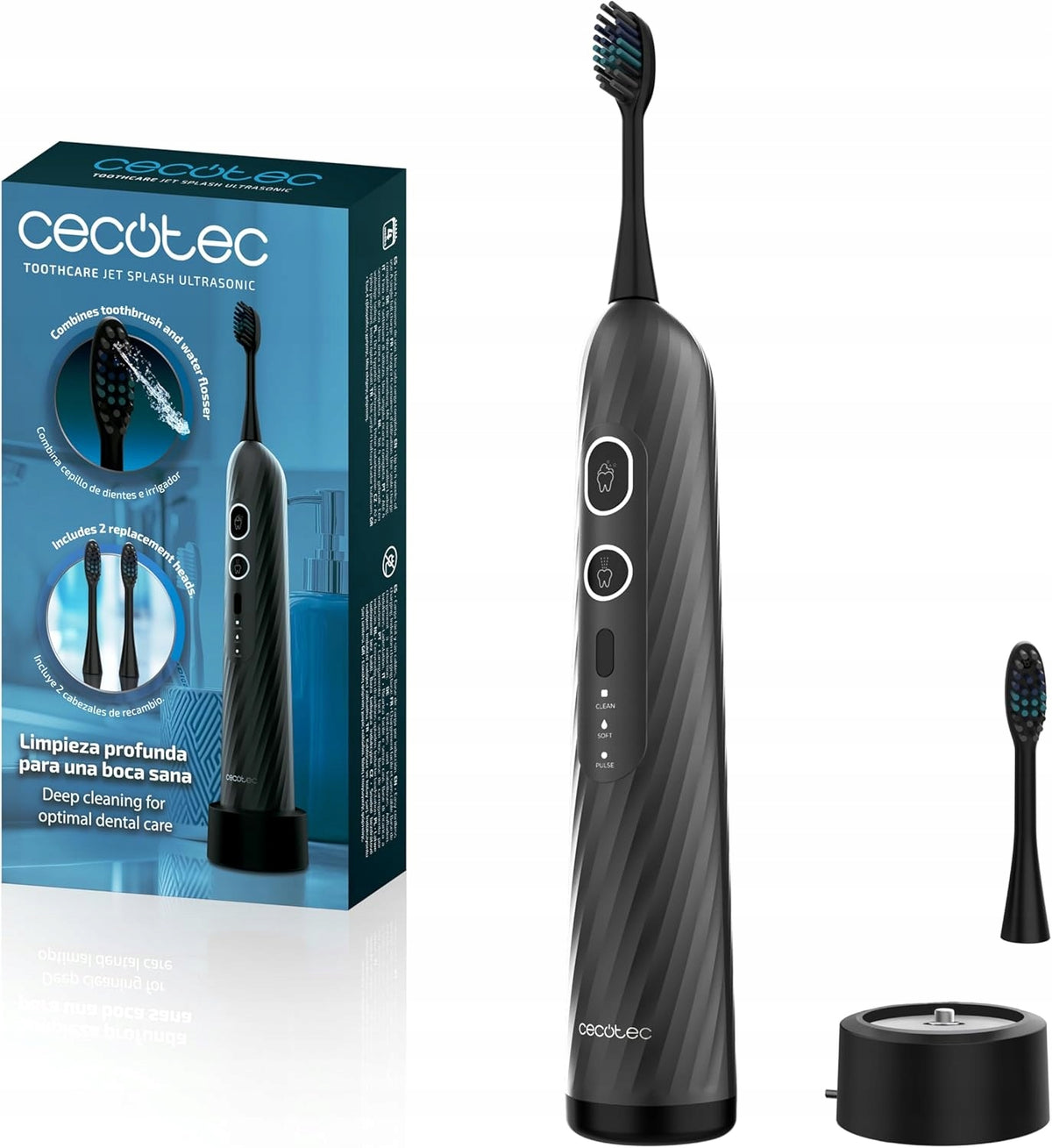 Cecotec Electric Toothbrush and Irrigator in One ToothCare Jet