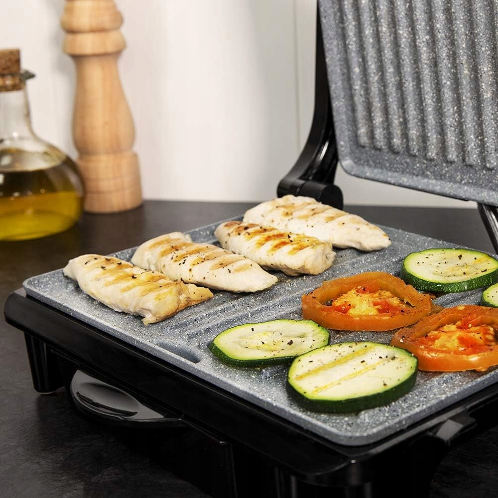 Cecotec Grill Plate Toaster 1500W RockStone Adjustable Plate Drain Tray Brand no brand