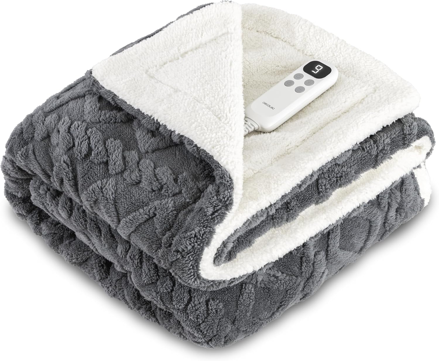 Cecotec HeatConfort Luma ELECTRIC HEATING BLANKET 160x130 10 temp adjustment Medical device no