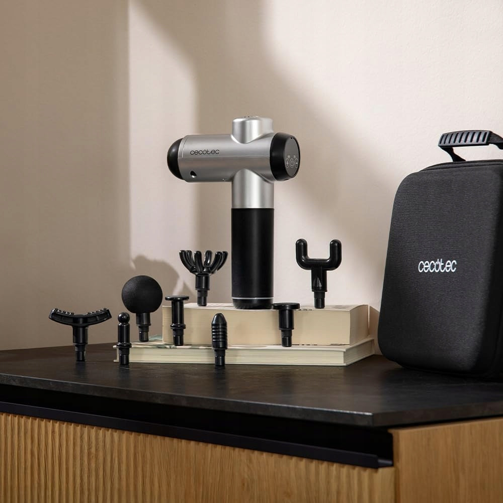 Cecotec Muscle Massage Gun with 8 Heads 99 Intensity Levels