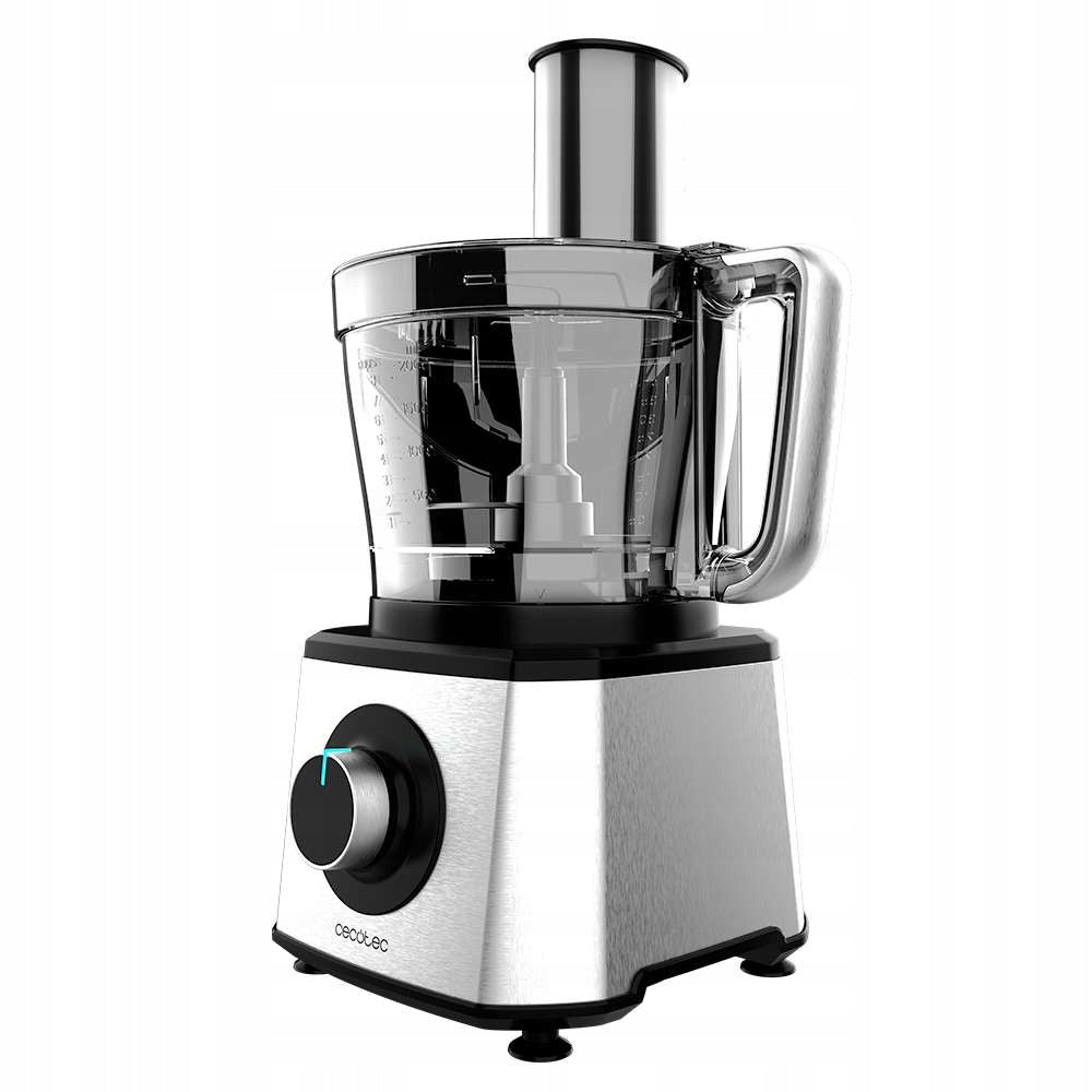 Cecotec Paprika 2000 Food Processor 2000W 3.5l Pulse Function Black Packaging status original