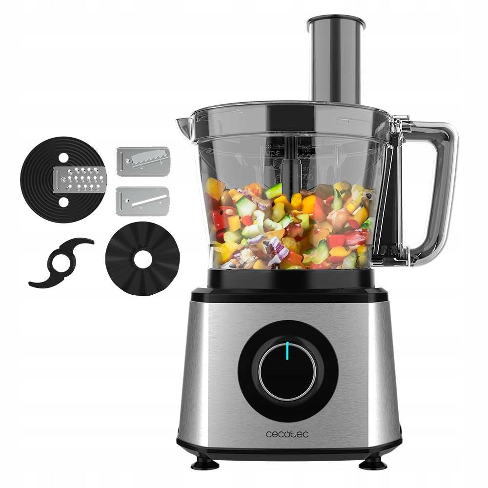 Cecotec Paprika 2000 Food Processor 2000W 3.5l Pulse Function Black