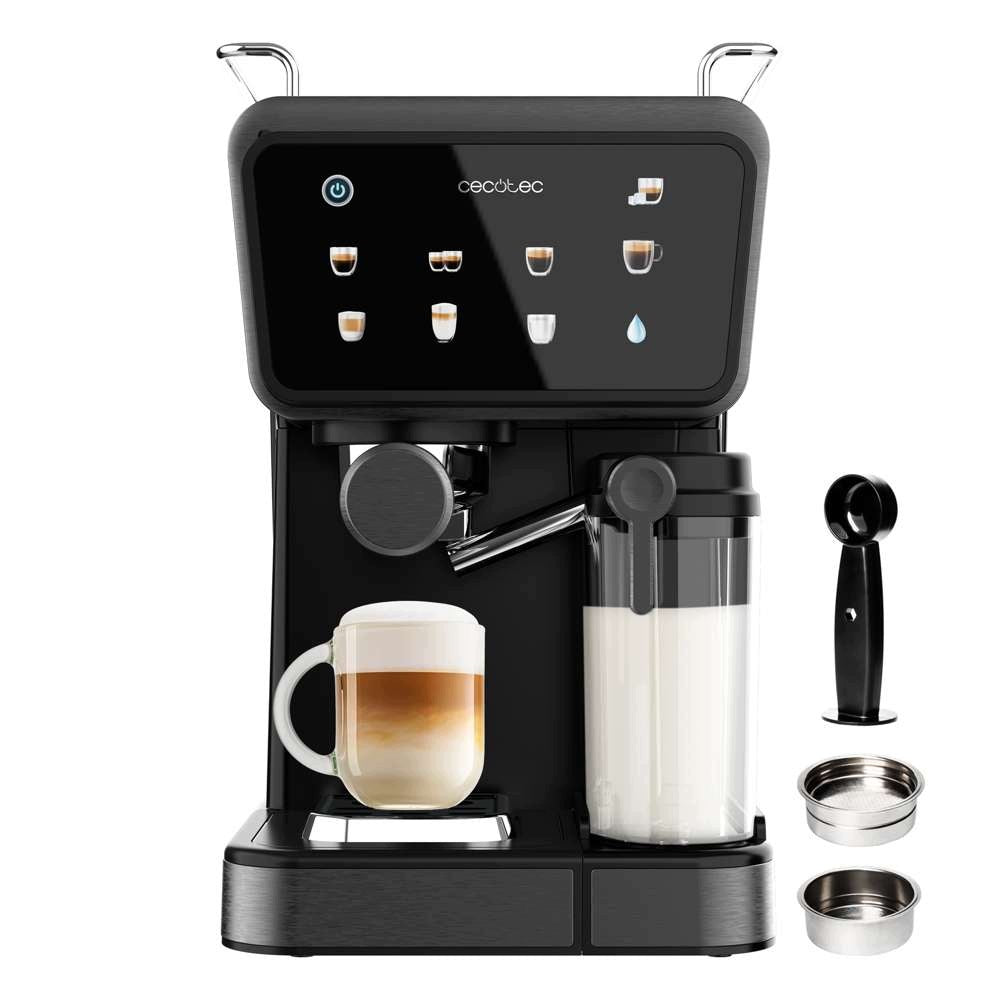 Cecotec Power Espresso Touch ColdBrew Latte Coffee Maker 1350W Black