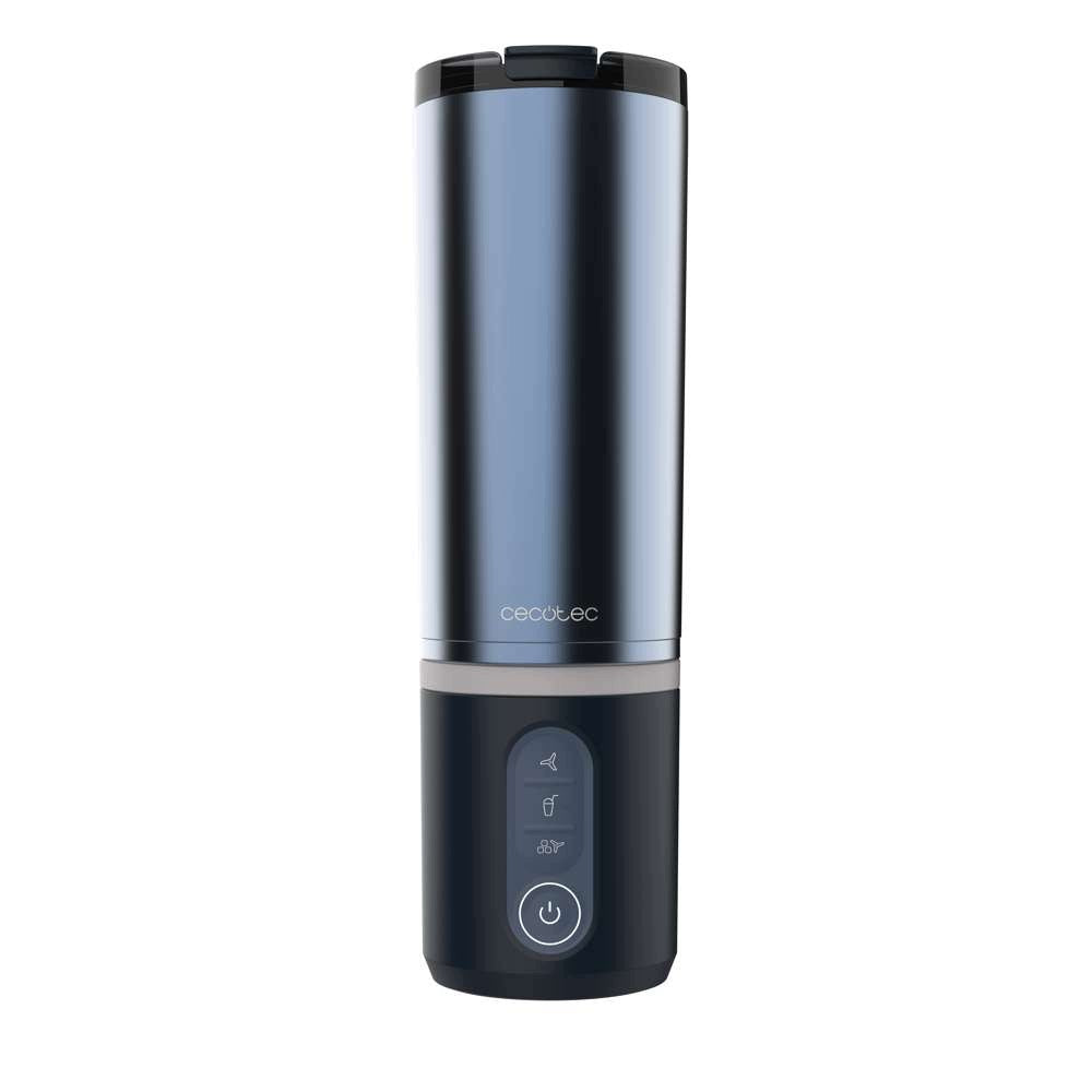 Cecotec Power Titanium Shake2Go Dark Steel Personal Blender Navy Blue Packaging status original