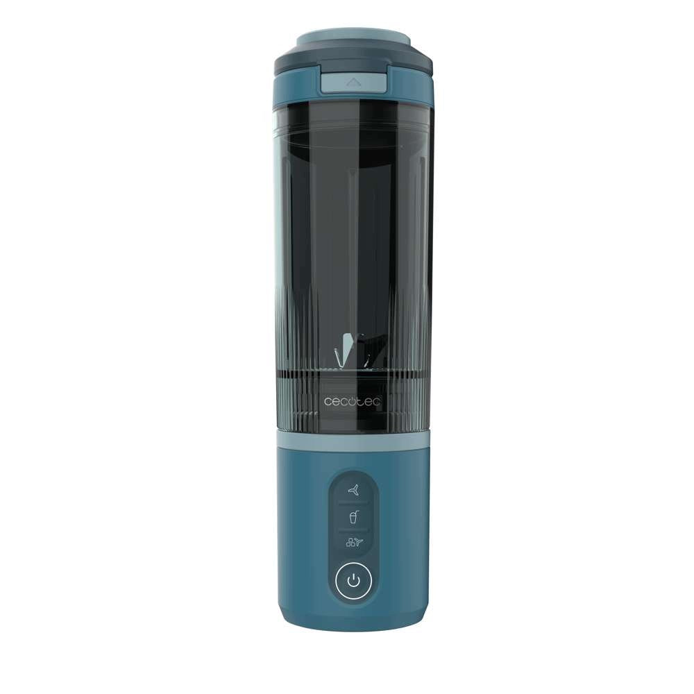 Cecotec Power Titanium Shake2Go Lagoon Personal Blender 180W Blue Packaging status original
