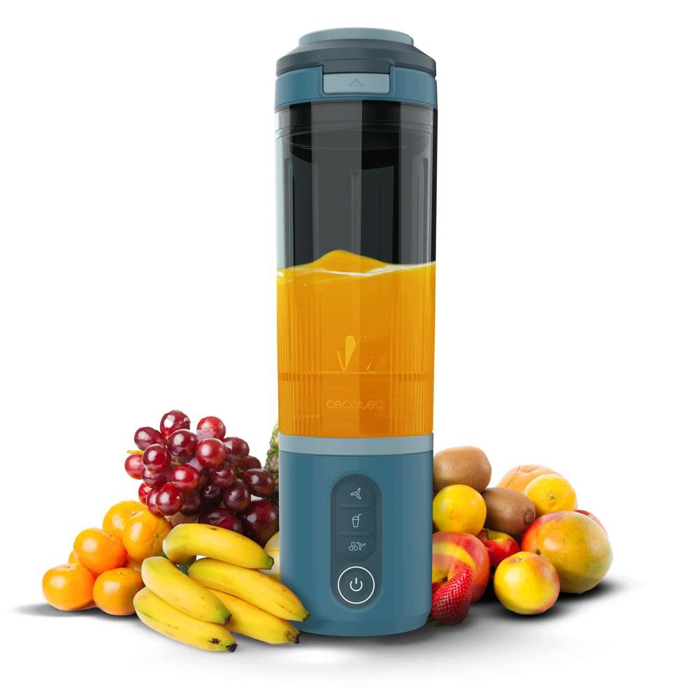 Cecotec Power Titanium Shake2Go Lagoon Personal Blender 180W Blue