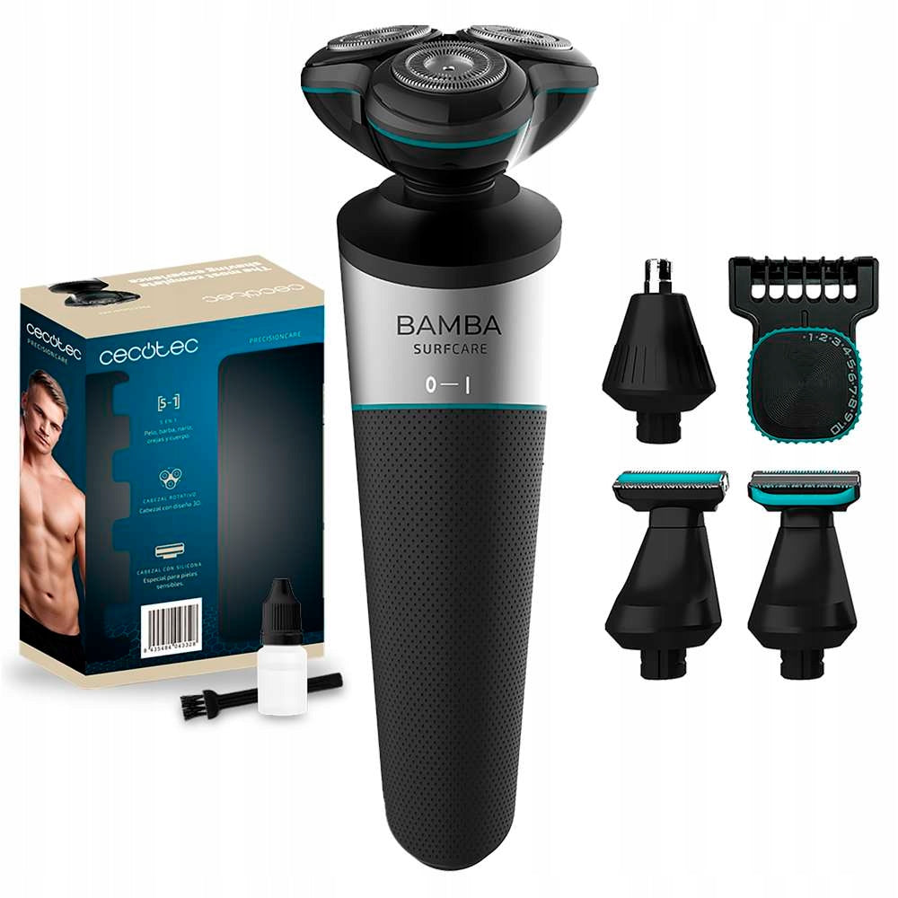 Cecotec PrecisionCare Multigrooming Shaver 5in1 Men's Hair Clipper Charging time 120 min