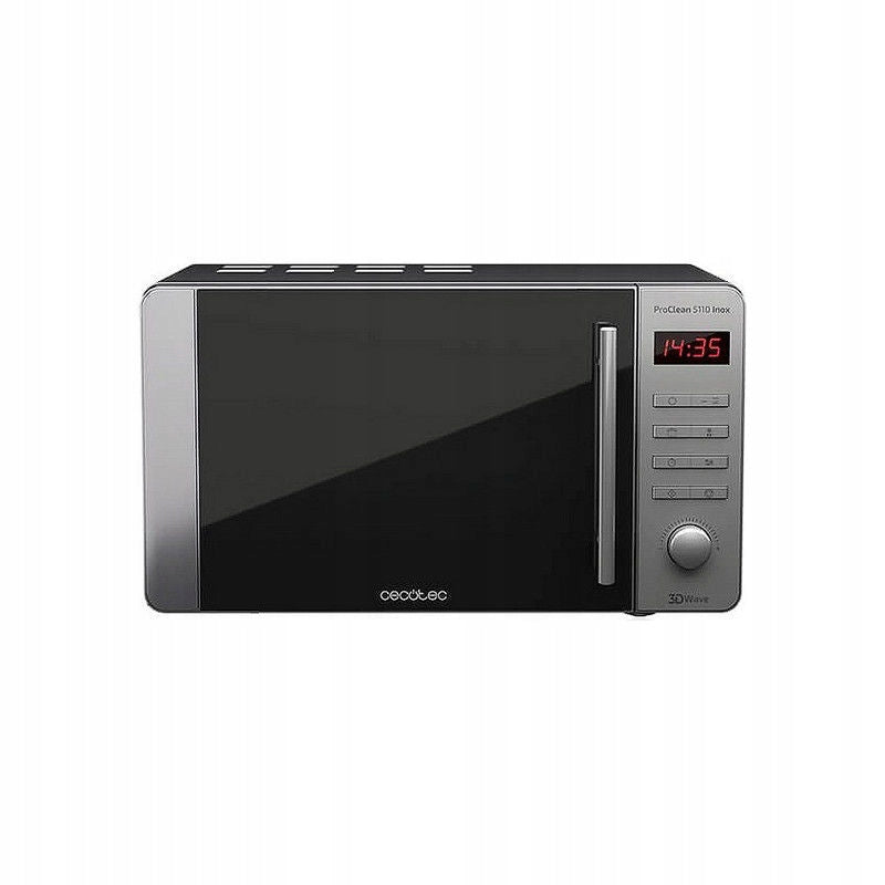 Cecotec ProClean 5110 Microwave 20L, 700W, Grill 800W, Stainless steel Manufacturer code 01535