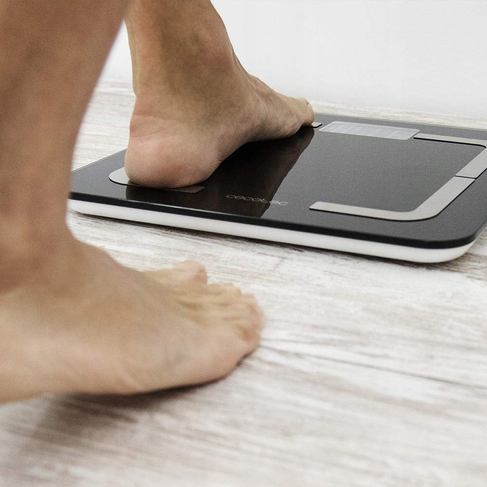 Cecotec Smart Bathroom Scale Surface Precision BLACK GLASS BT 9500 Model 9500