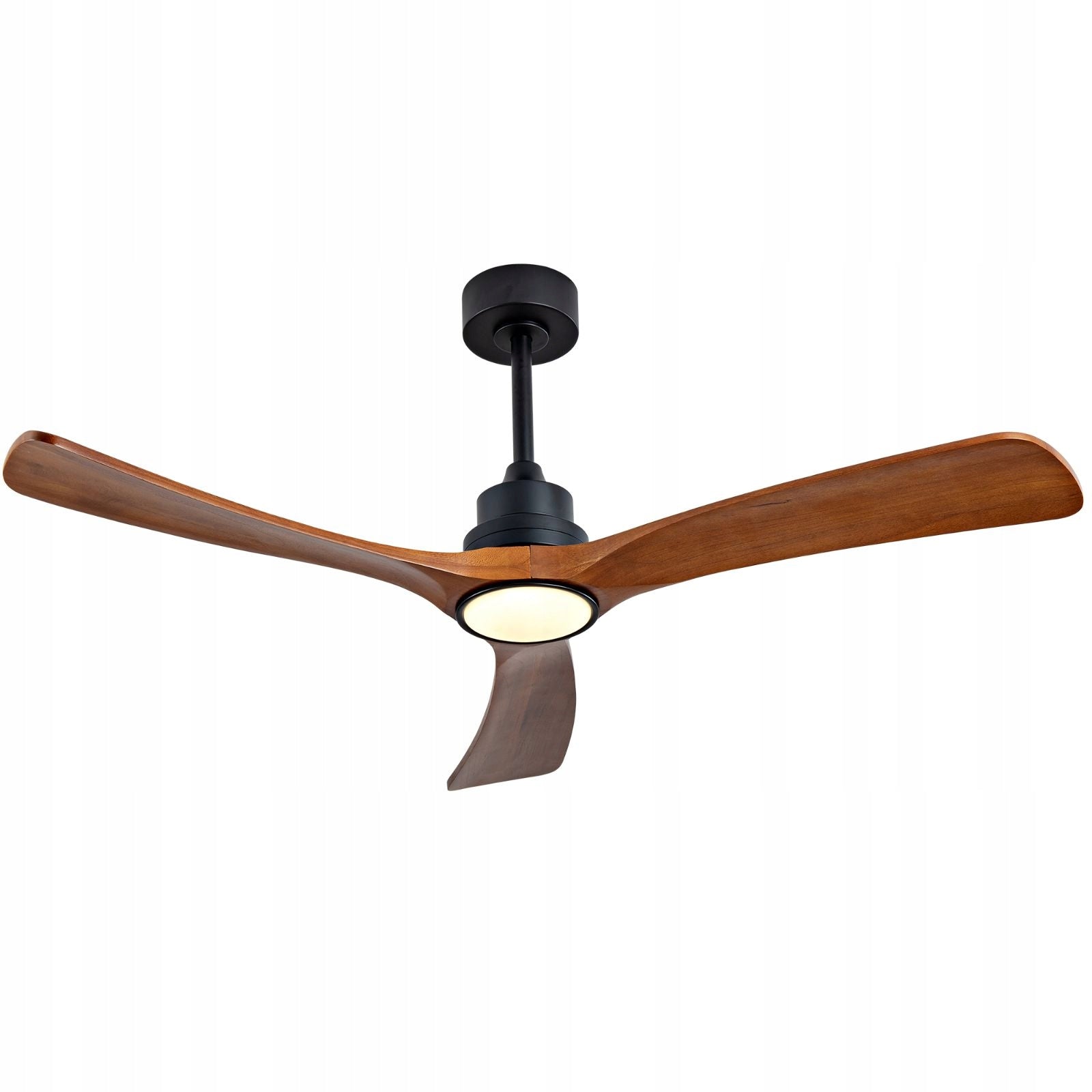 Ceiling Fan 52 Inch Lighting Remote Control Wood Product weight with unit packaging 5.55 kg