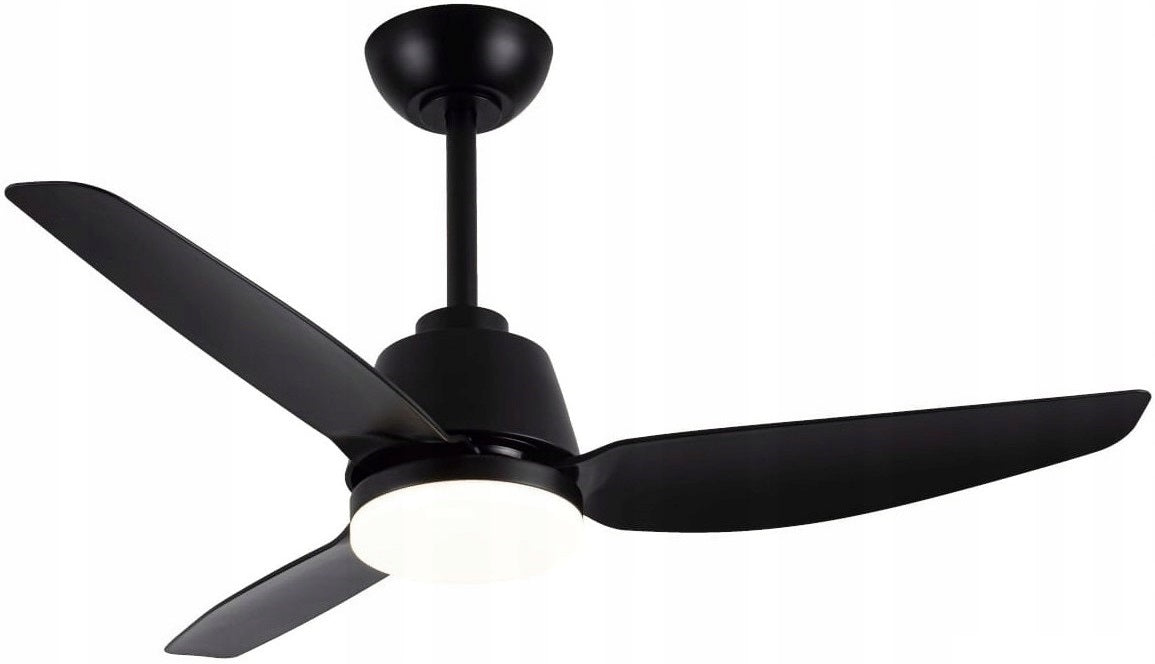Ceiling Fan HELIOS DC Black - 106cm | Silent Windmill For Bedroom Packaging status original