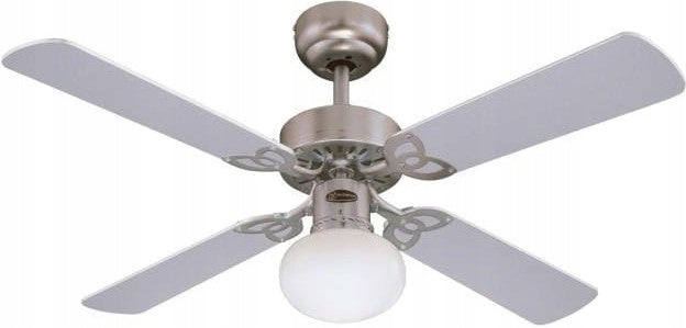 Ceiling Fan VEGAS Maple/Silver - 105cm | Windmill with lamp for kitchen Manufacturer code 72272