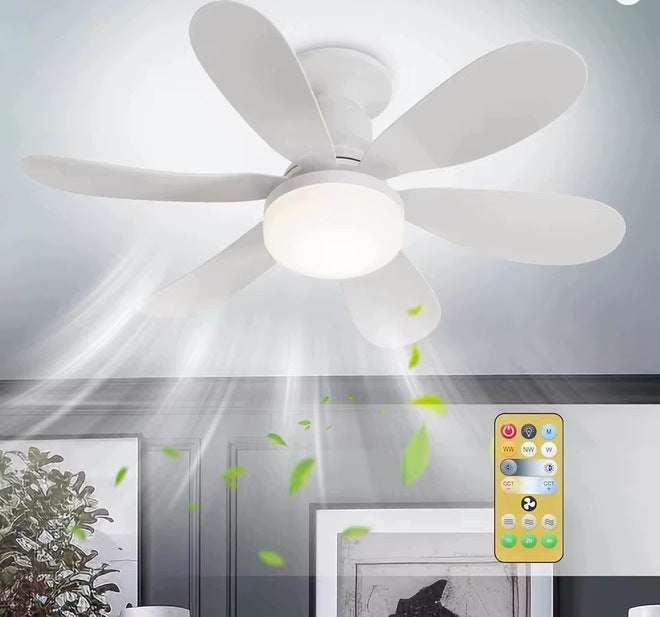 Ceiling Fan White Powerful and Efficient with Led Lamp for Remote Control Manufacturer code W Lukas