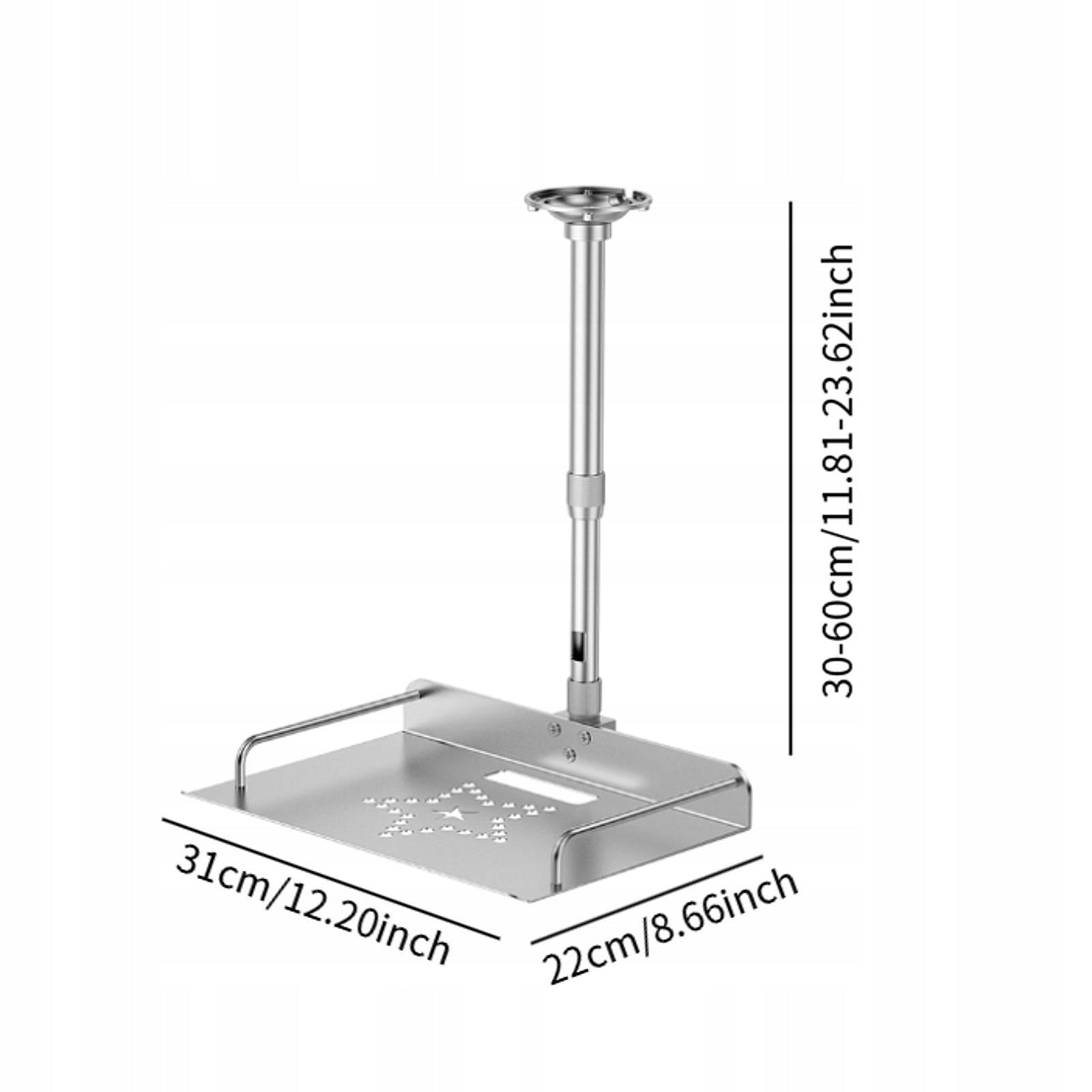 Ceiling Mount with Tray for Projector Camera Sturdy Structure Style A Model Projector Ceiling Mount with Tray