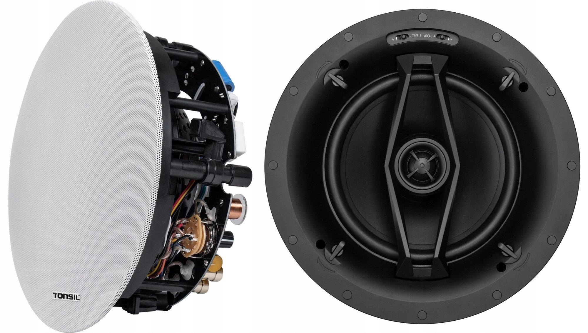 Ceiling Speaker TONSIL ZGSU 5040 Sound System 70V / 100V / 8ohm 40W White Manufacturer code ZGSU 5040 Biały