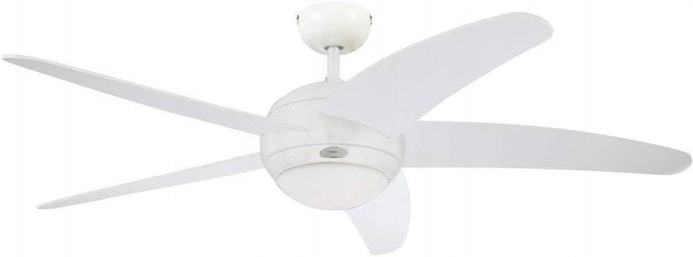 Ceiling fan BENDAN White - 132cm | Chandelier lamp fan with remote control
