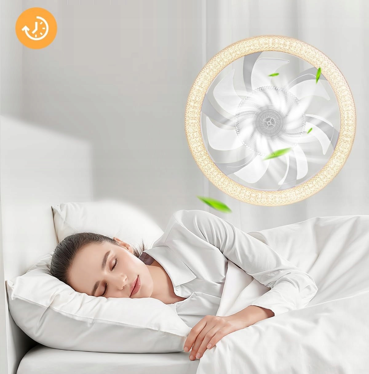 Ceiling fan LED plafond lamp E27 universal 2in1 remote control Manufacturer code Q-585877