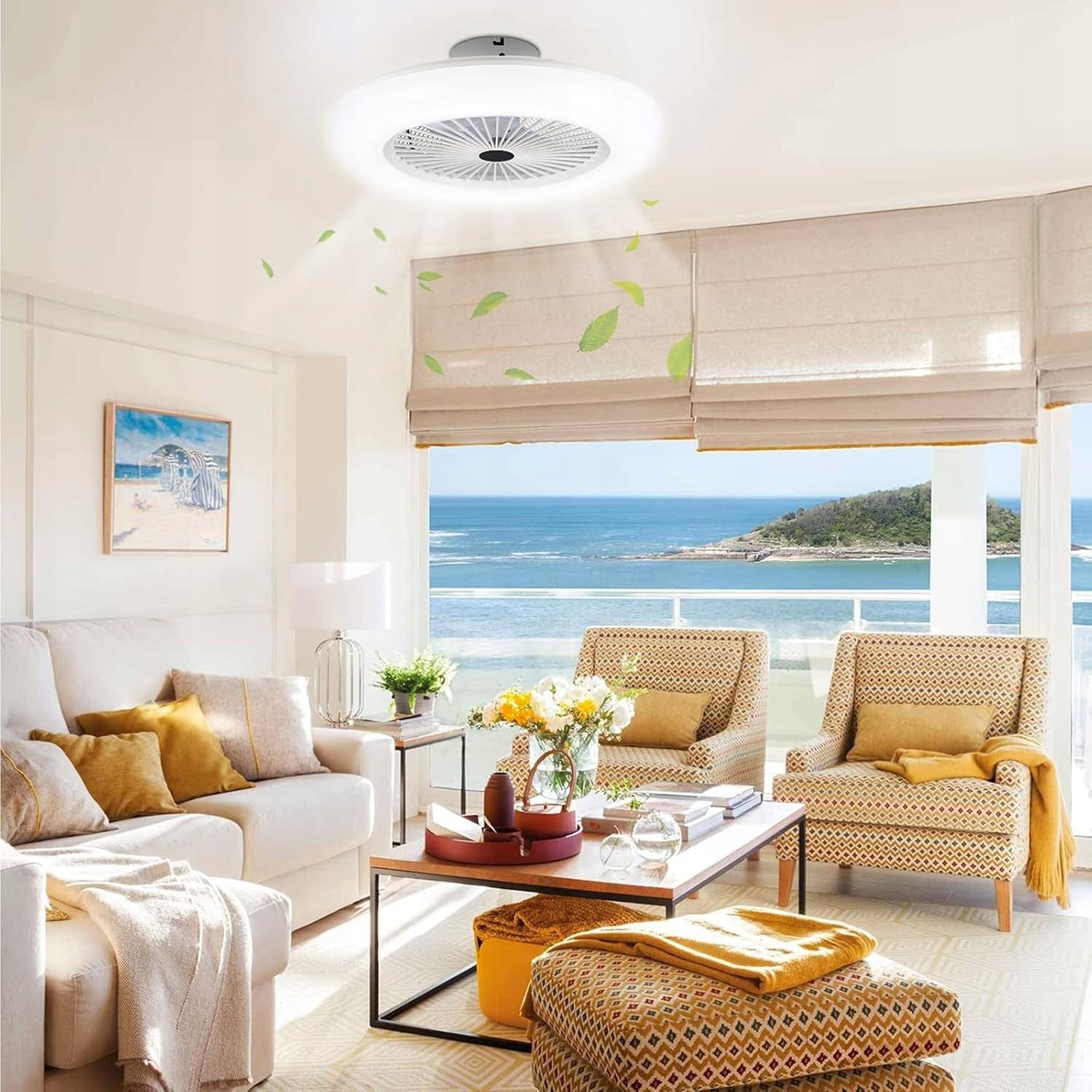 Ceiling fan LED plafond lamp E27 with remote control Fan type ceiling
