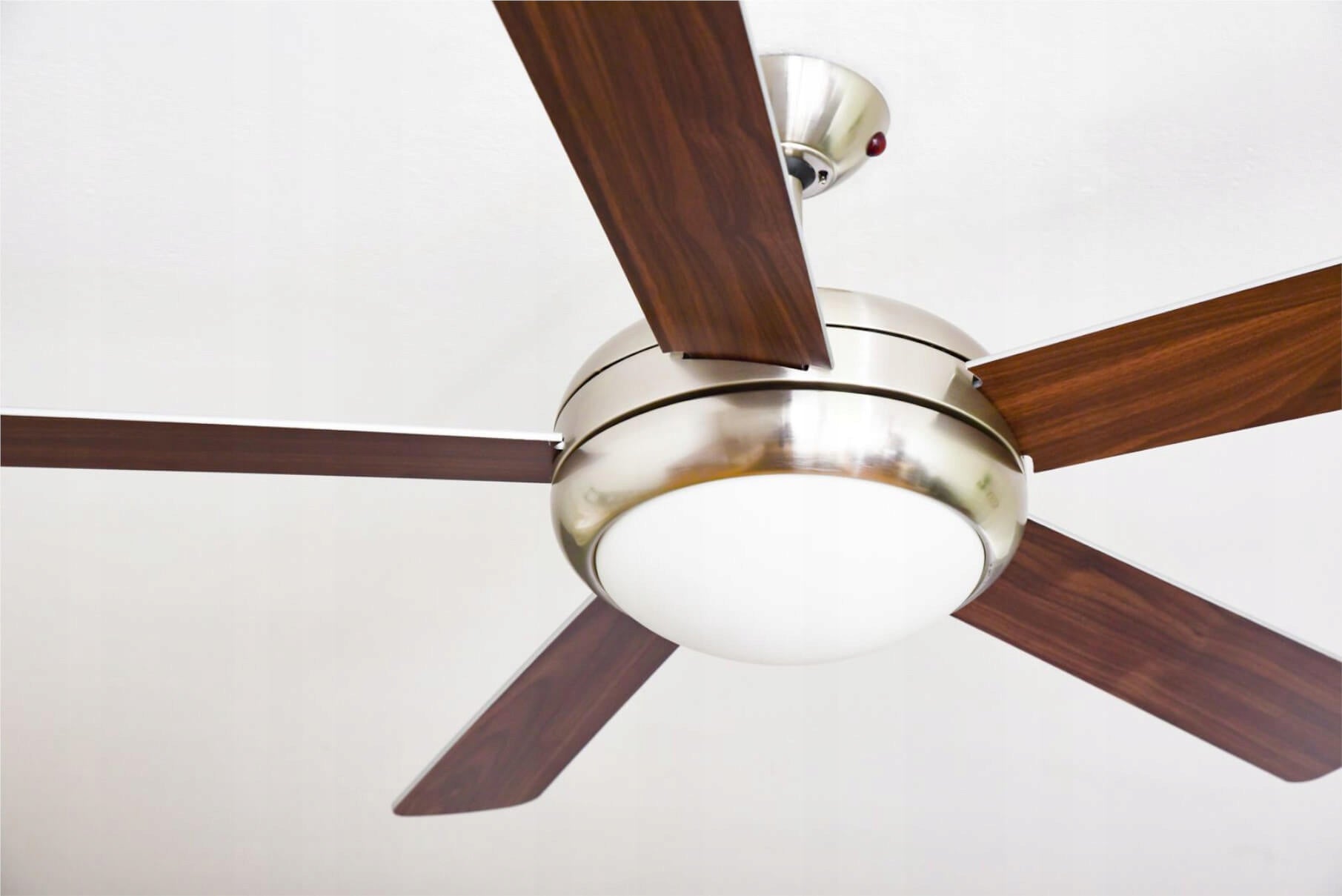 Ceiling fan Ursa silver/nut 132 cm Fan type ceiling