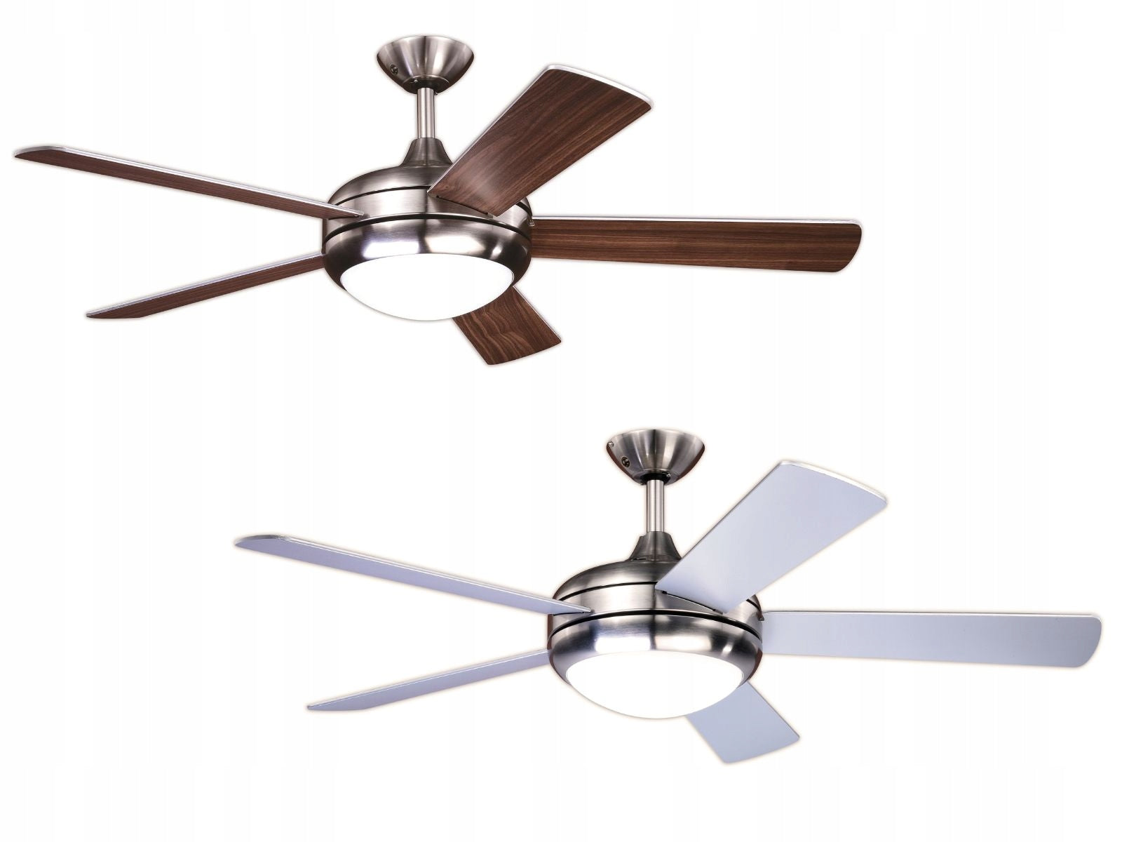 Ceiling fan Ursa silver/nut 132 cm Packaging status original