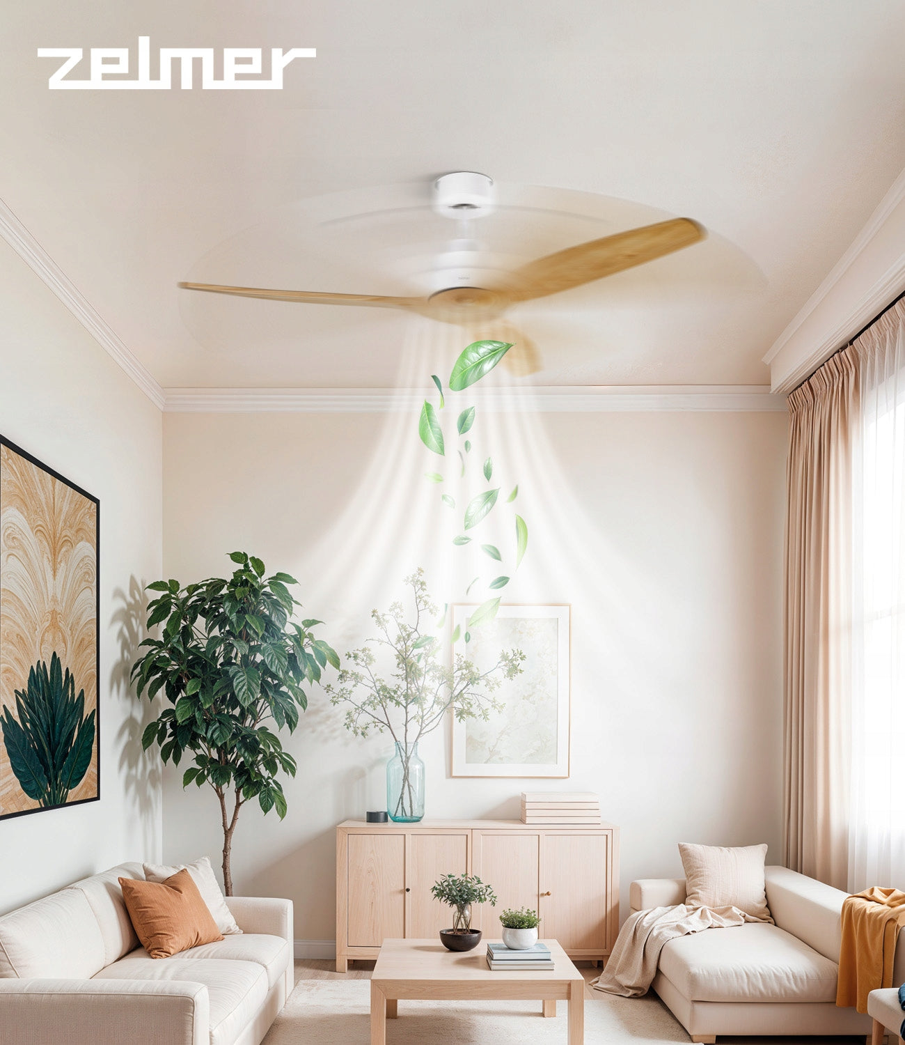 Ceiling fan Zelmer ZCF5600 white Model ZCF5600