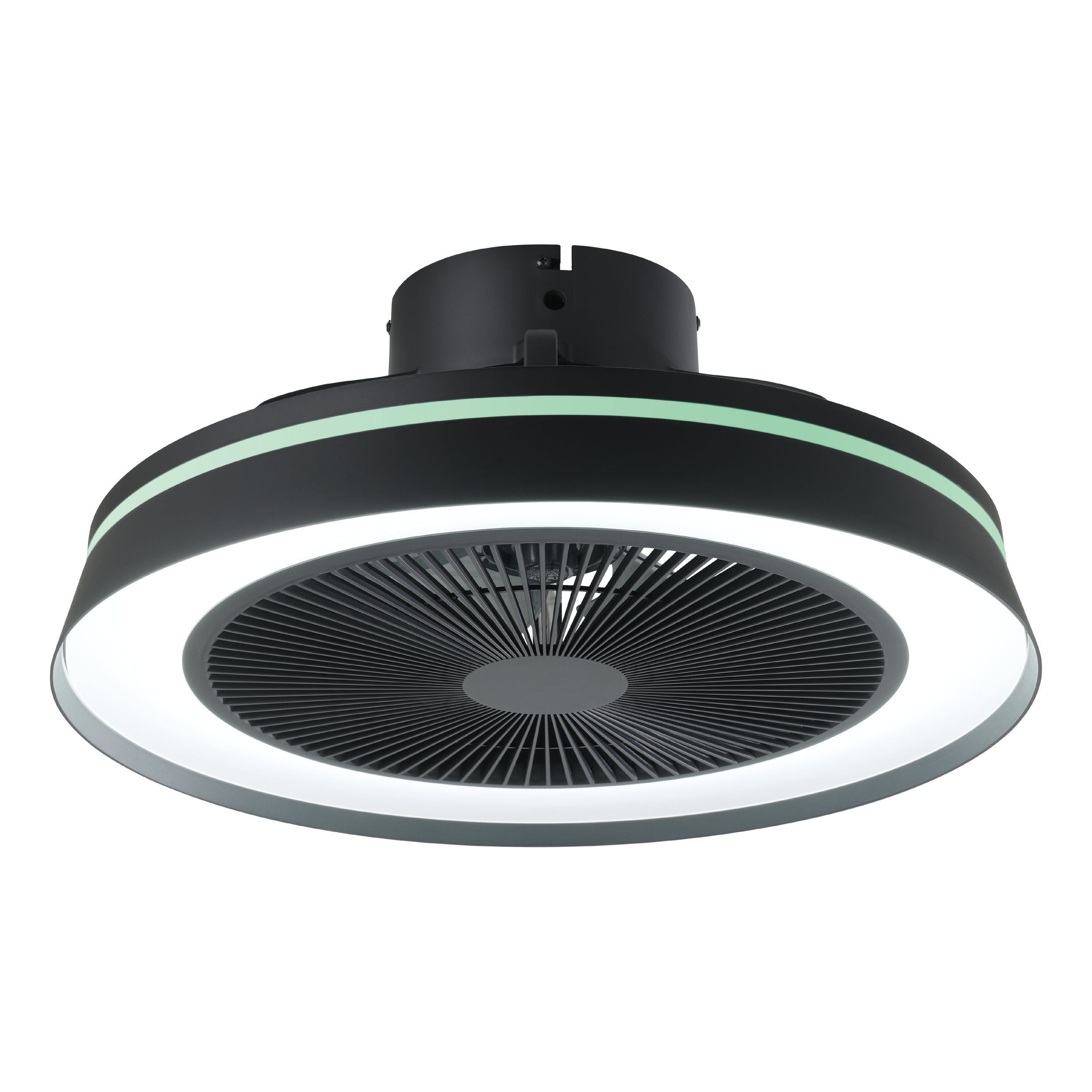 Ceiling fan with RGB+TW LED lighting Eglo VALLONIA 1 35217