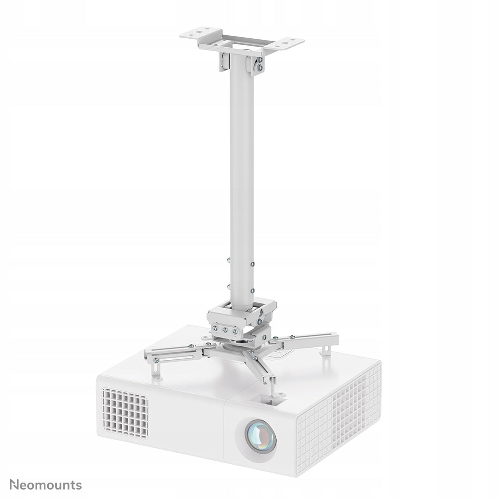 Ceiling mount for projector Neomounts CL25-540WH1 adjustable 60,5-90,5 cm