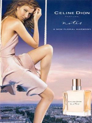 Celine Dion Notes Deodorant atomizer set DNS 75ml + shower gel Kind spray