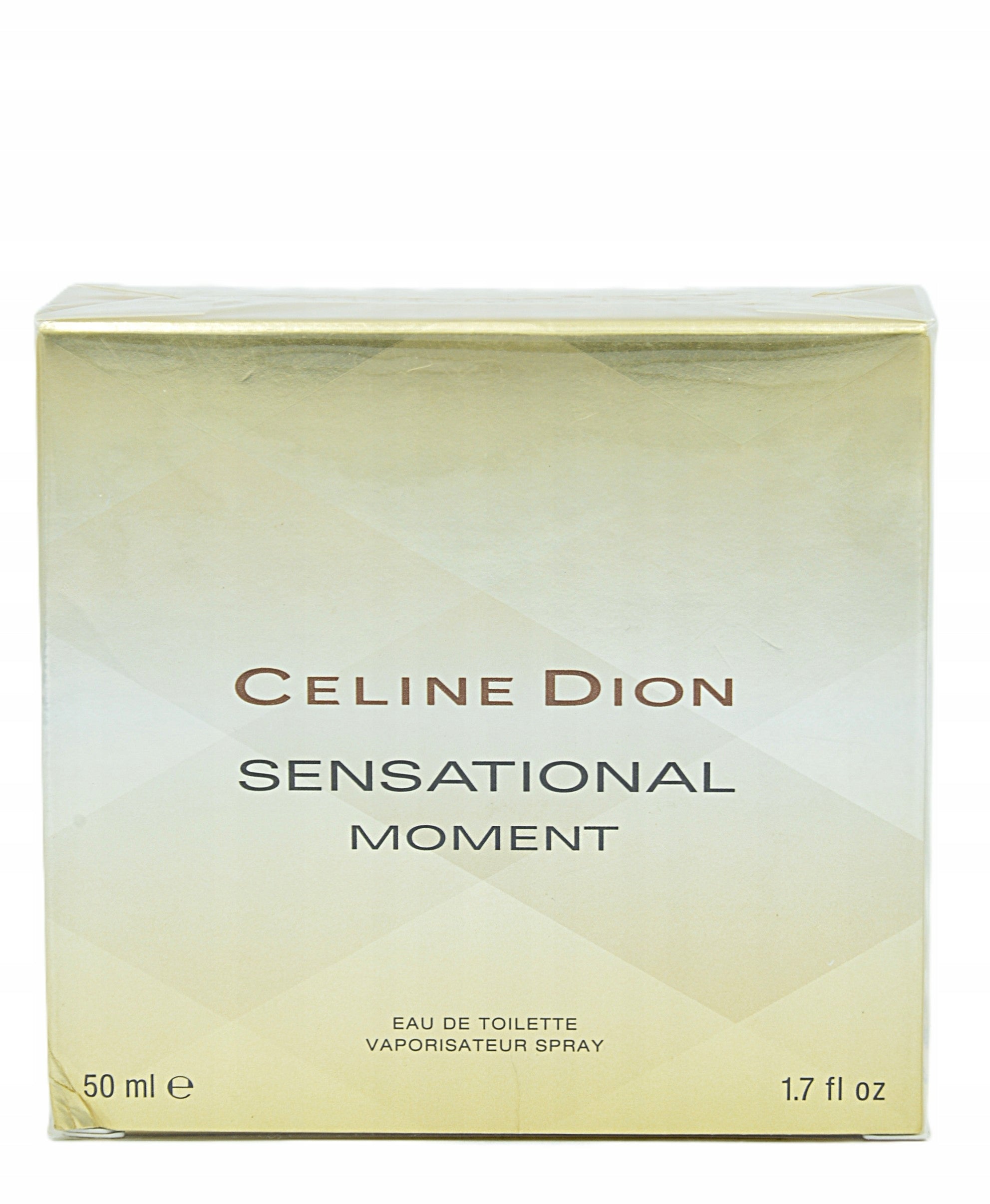 Celine Dion Sensational Moment 50ml edt Eau De Toilette Unique Packaging status original