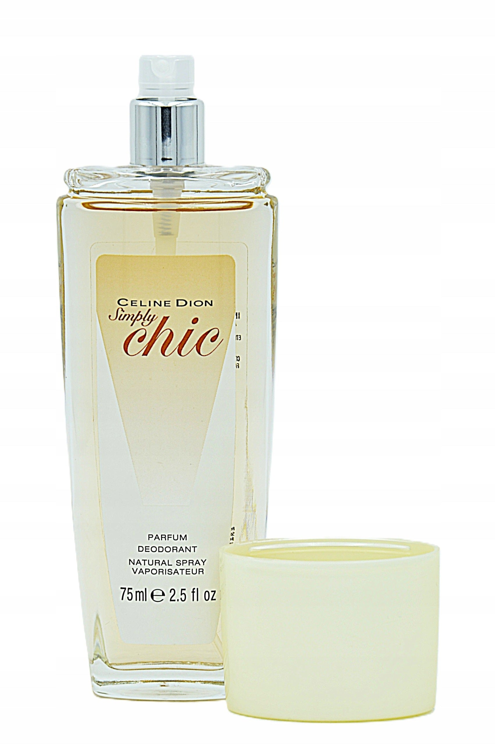 Celine Dion Simply Chic 75ml pdns Perfumed Deodorant Unique Packaging status original