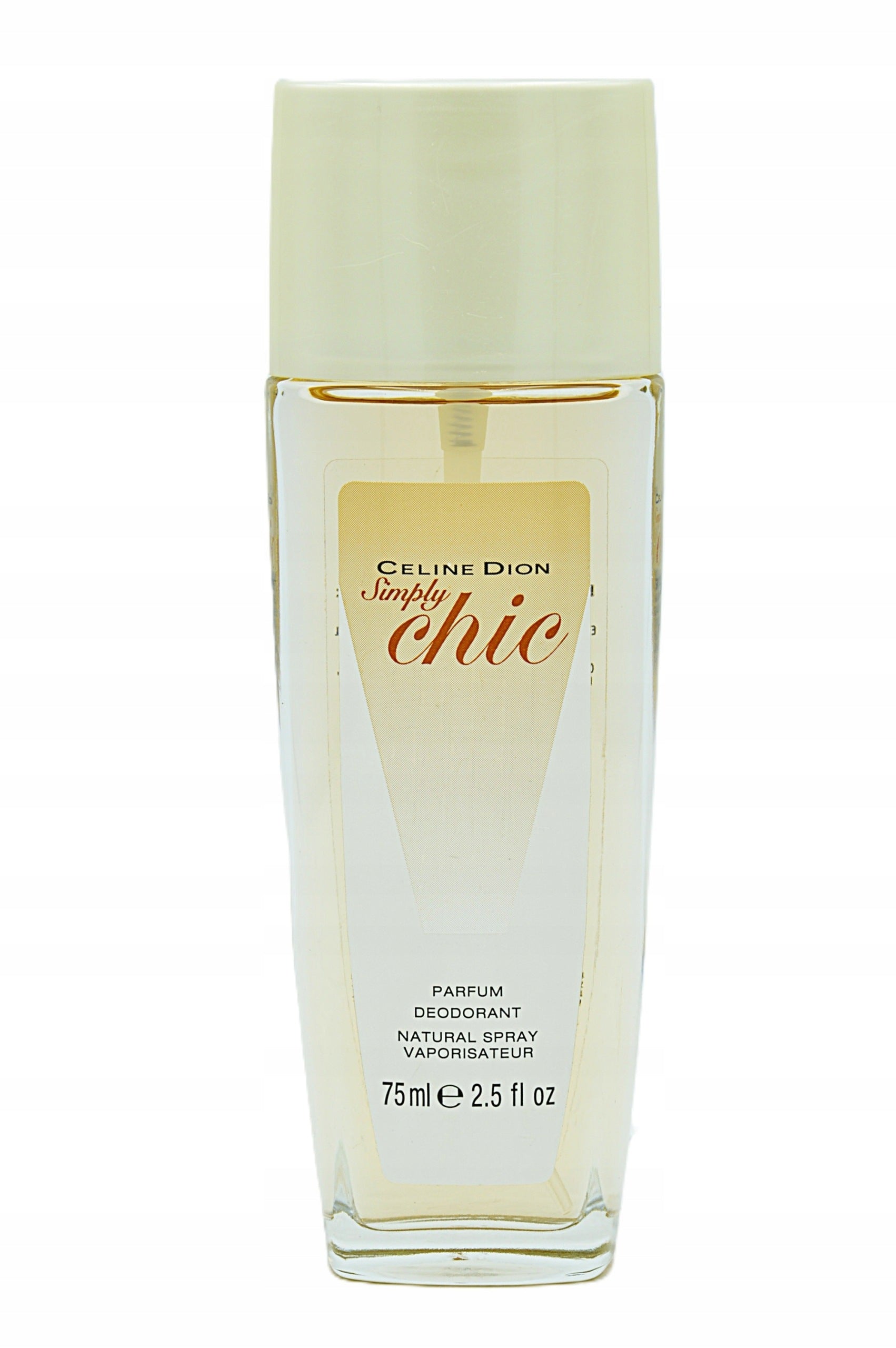 Celine Dion Simply Chic 75ml pdns Perfumed Deodorant Unique