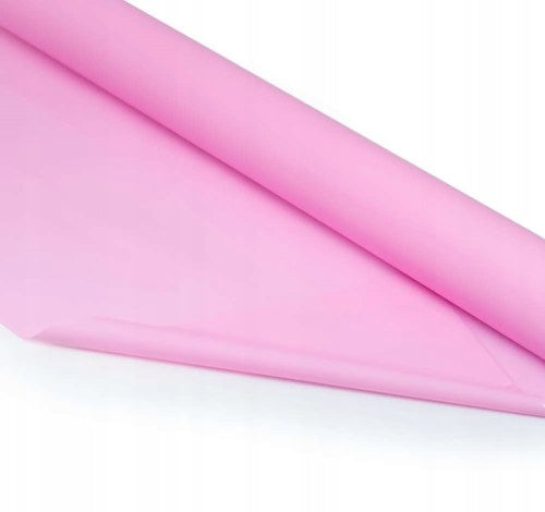 Cellophane Florist Foil Pink 100cm/25m MAT Color other