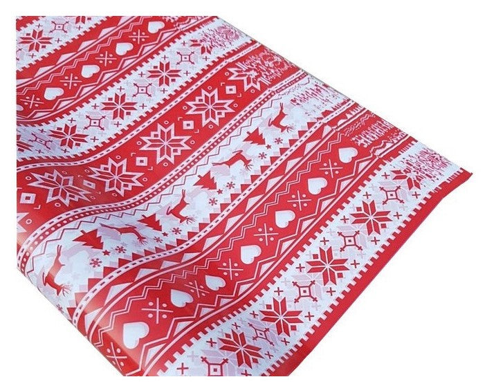 Cellophane Sheets CHRISTMAS Foil 70x100 50 SK