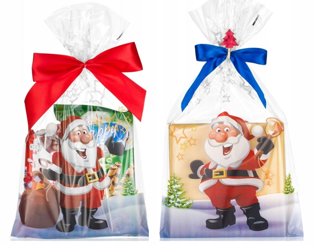 Cellophane bags CHRISTMAS 20x35 100 NMP