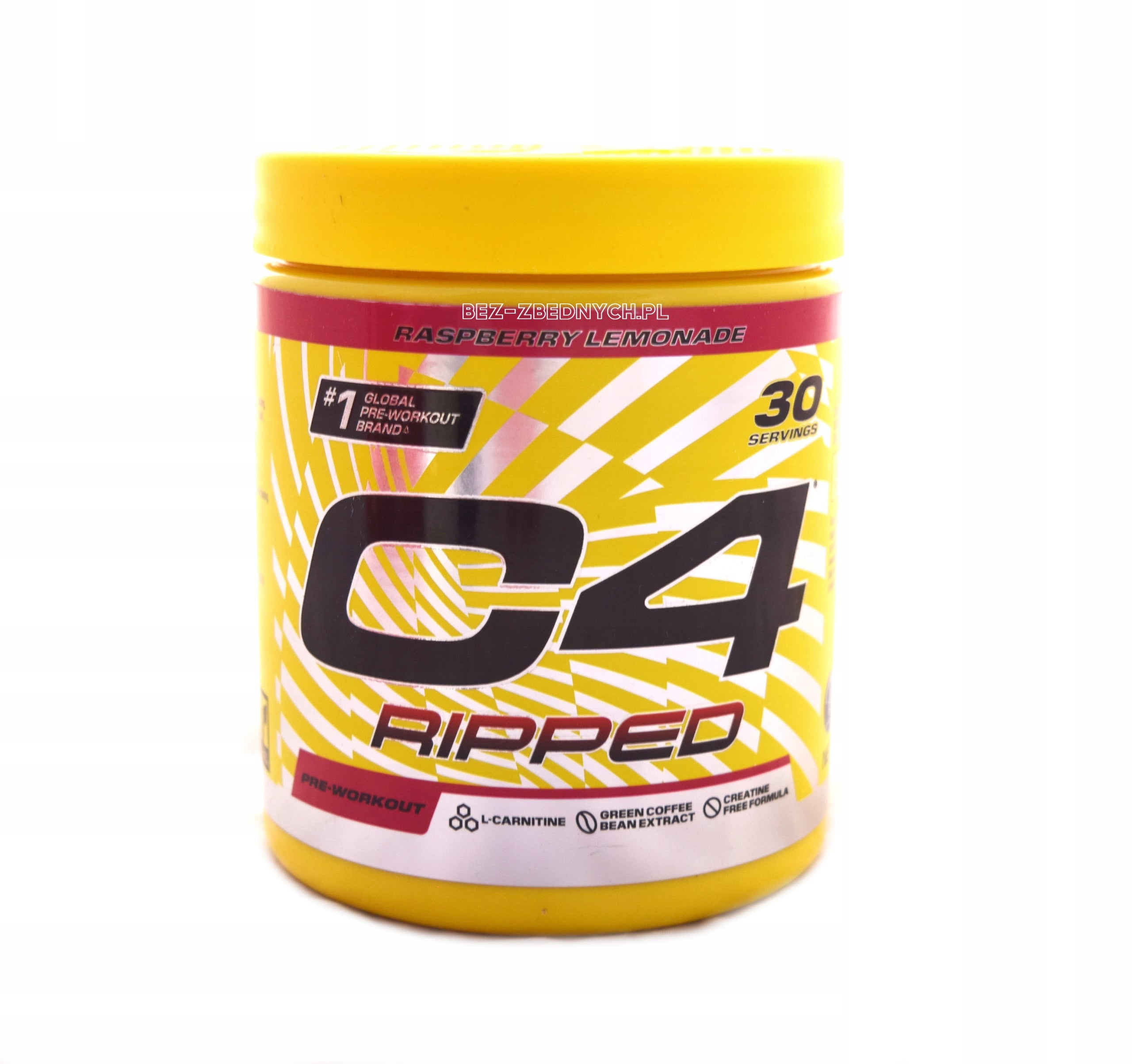 Cellucor C4 Ripped 192g PRE WORKOUT VEGAN RASPBERRY