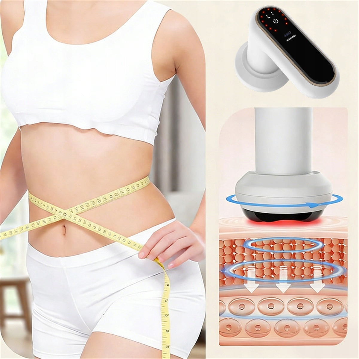 Cellulite Massager Anti-Cellulite Device Handheld Electric Portable Medical device no